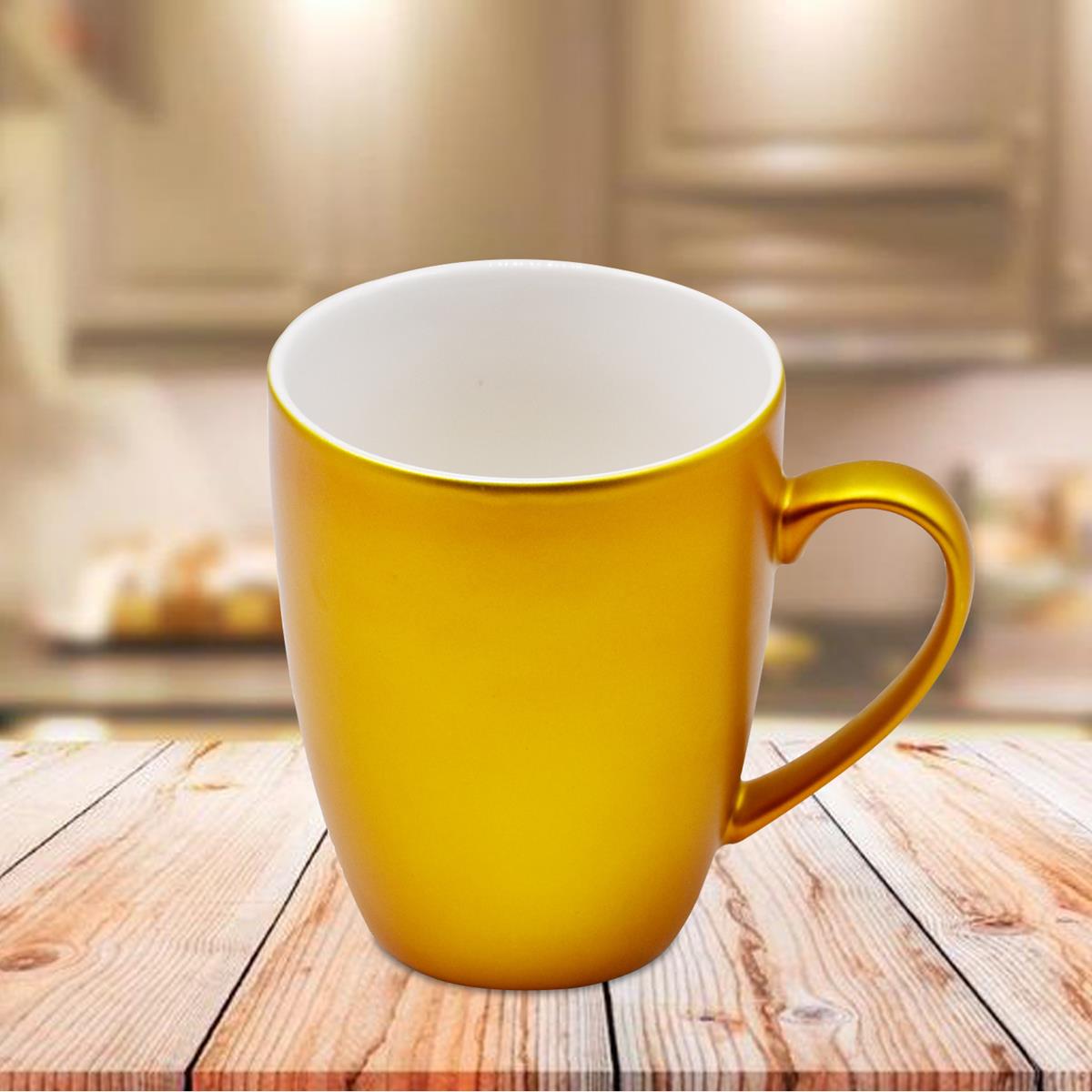 Single Color Ceramic Coffee or Tea Mug with handle - 325ml (R4850B-E)