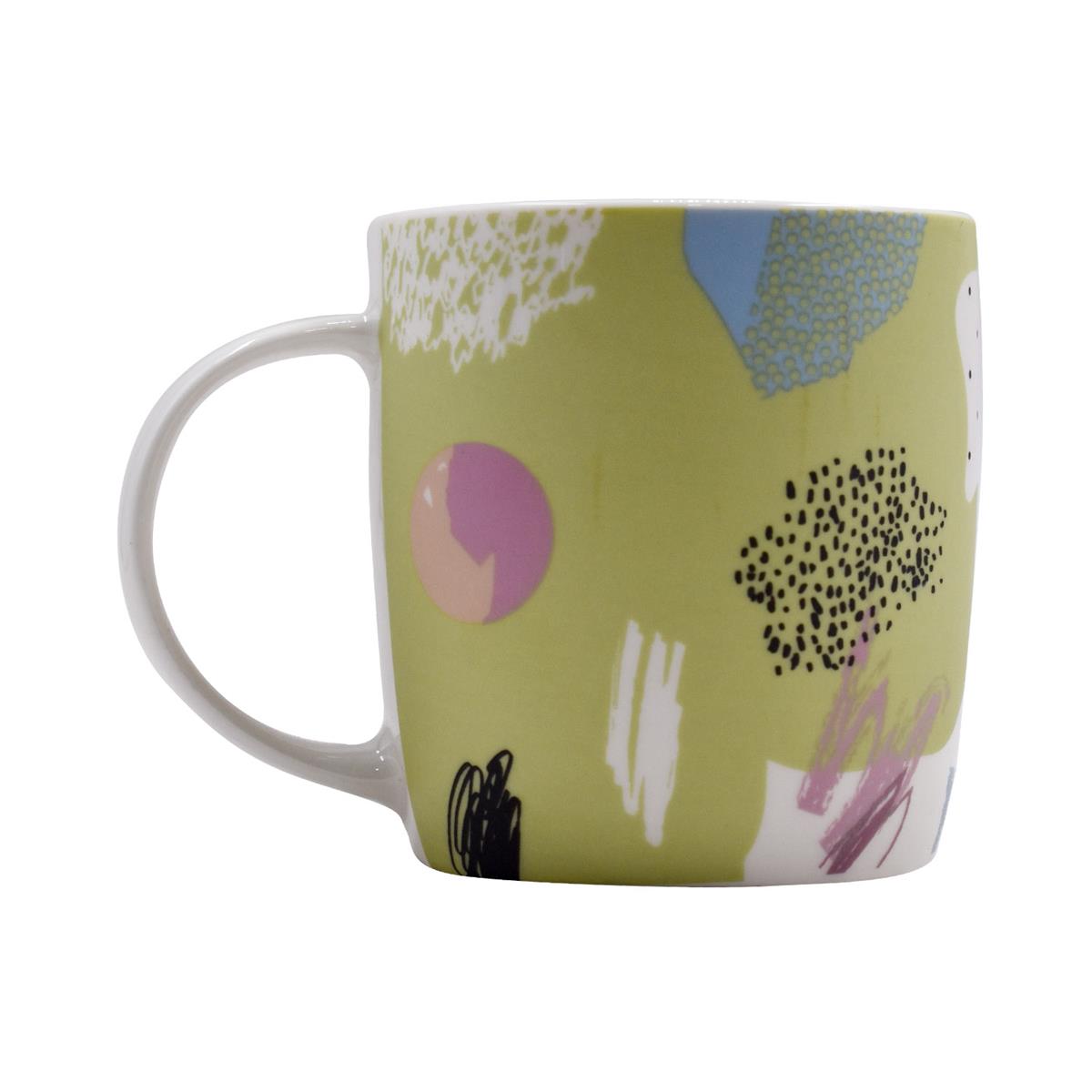 Ceramic Coffee or Tea Mug with handle - 325ml (R4901-D)