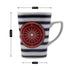 Printed Ceramic Tall Coffee or Tea Mug with handle - 325ml (BPM3402-C)