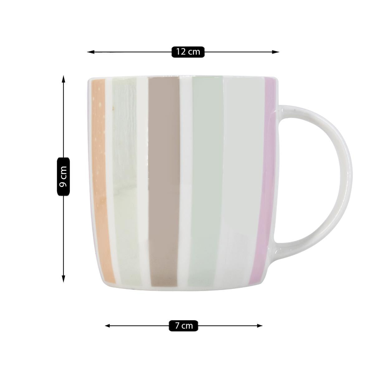 Ceramic Coffee or Tea Mug with handle - 325ml (BPM3758-D)