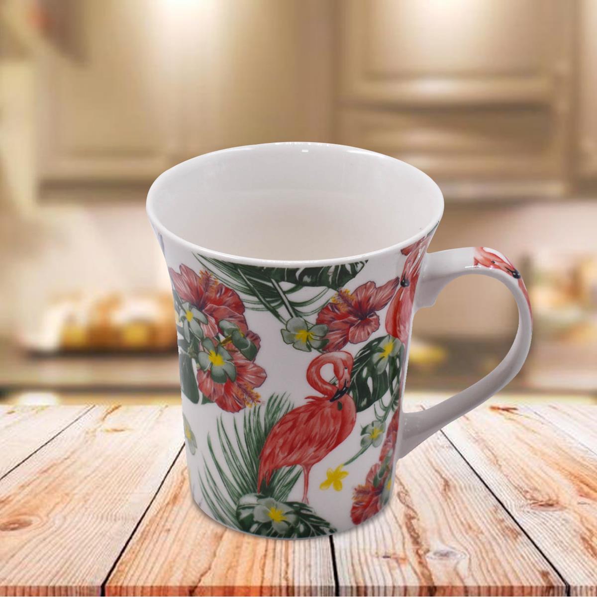 Printed Ceramic Tall Coffee or Tea Mug with handle - 325ml (BPM4051-A)