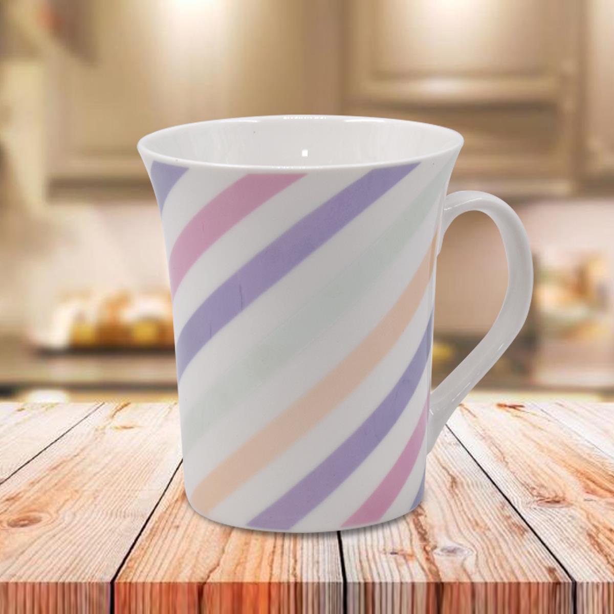 Printed Ceramic Tall Coffee or Tea Mug with handle - 325ml (BPM4119-A)