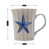 Printed Ceramic Tall Coffee or Tea Mug with handle - 325ml (BPM4283-D)