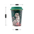 Ceramic Coffee or Tea Tall Tumbler with Silicone Lid - 275ml (BPM4735-B)