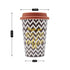 Ceramic Coffee or Tea Tall Tumbler with Silicone Lid - 275ml (BPM4875-A)