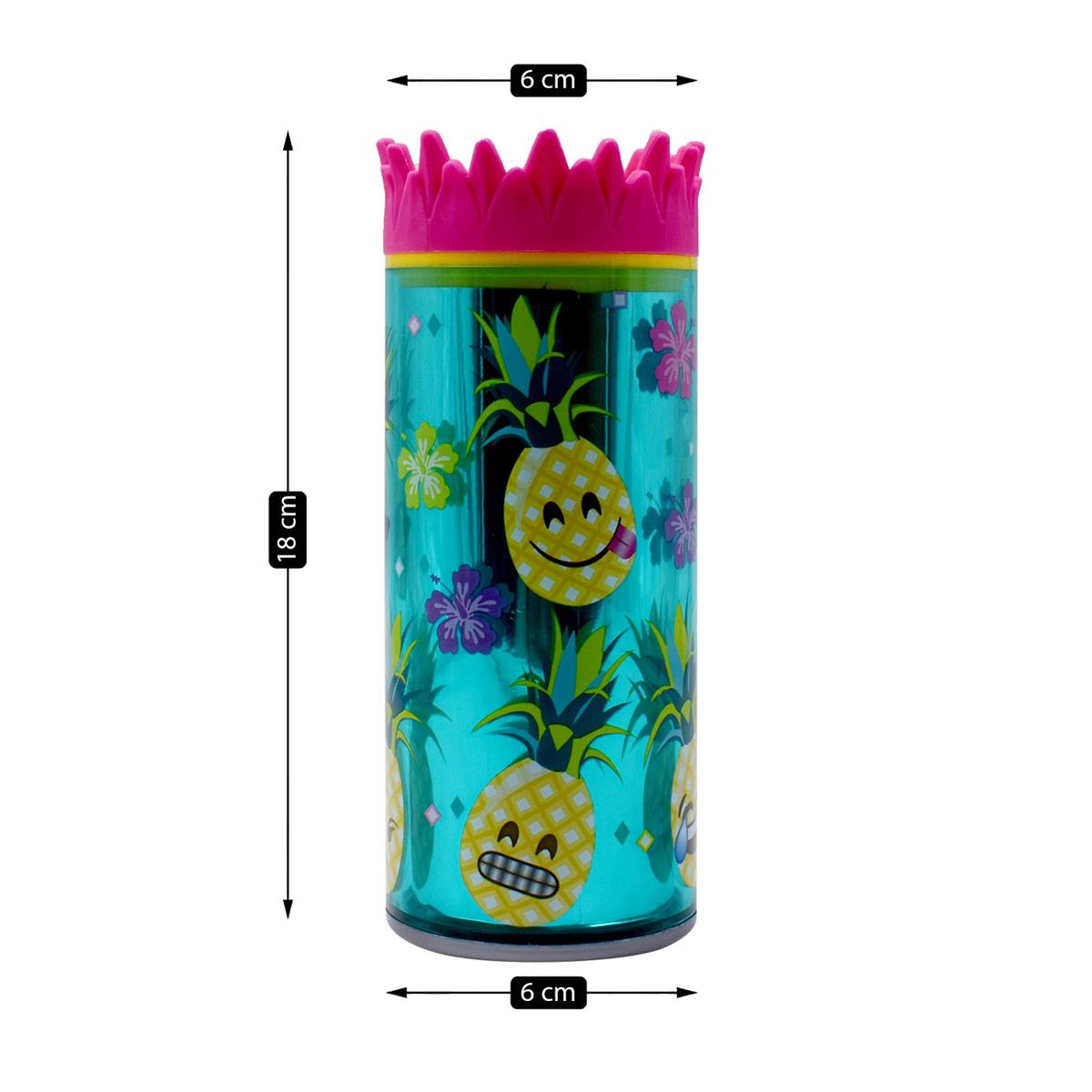 Acrylic Sipper, Cup, Tumbler Frosted with Straw and Lid, 275ml (V-SIPR-002)