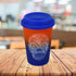 Ceramic Coffee or Tea Tall Tumbler with Silicone Lid - 275ml (R4848-A)