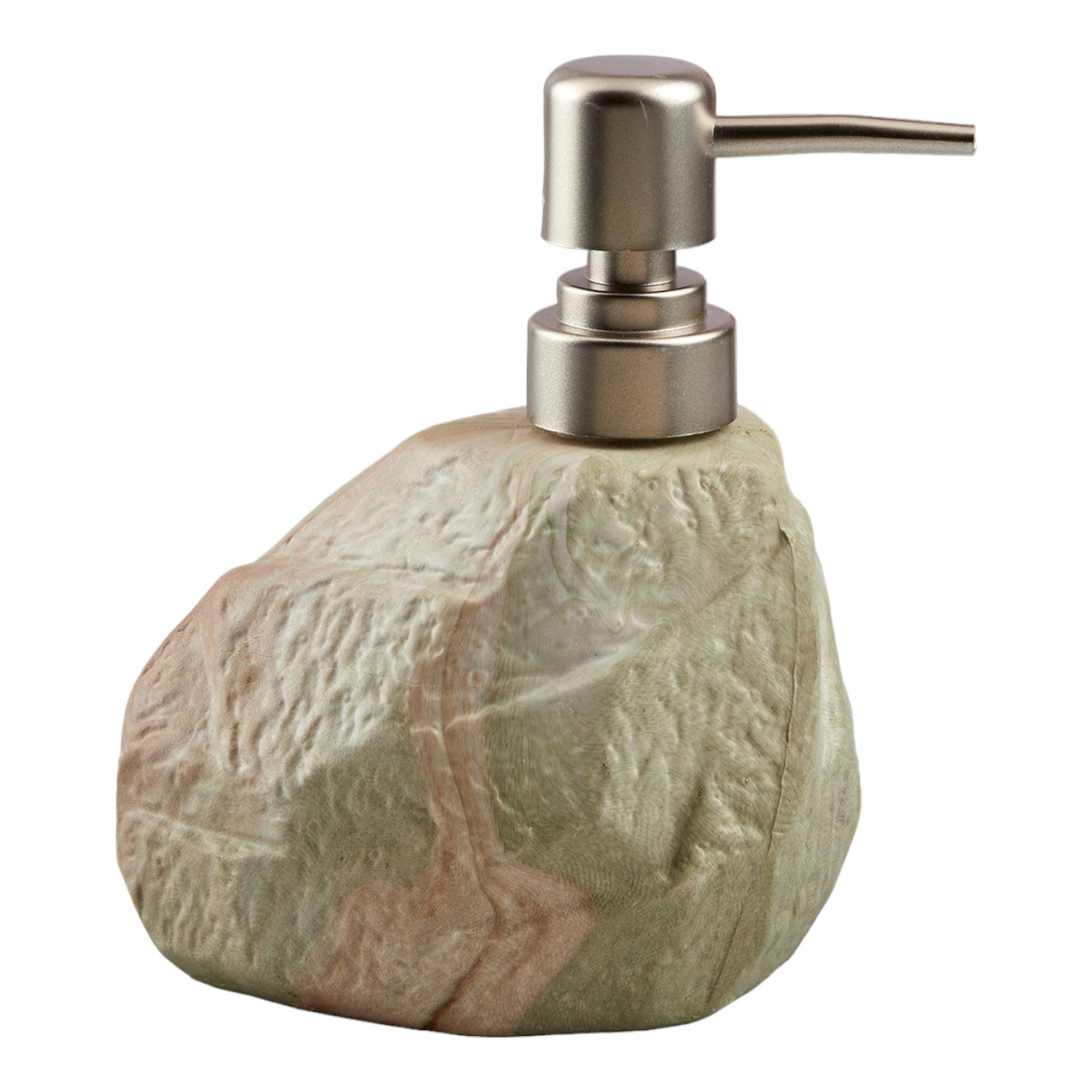 Ceramic Soap Dispenser for handwash for Bathroom, Stone, (Set of 1) (7948)