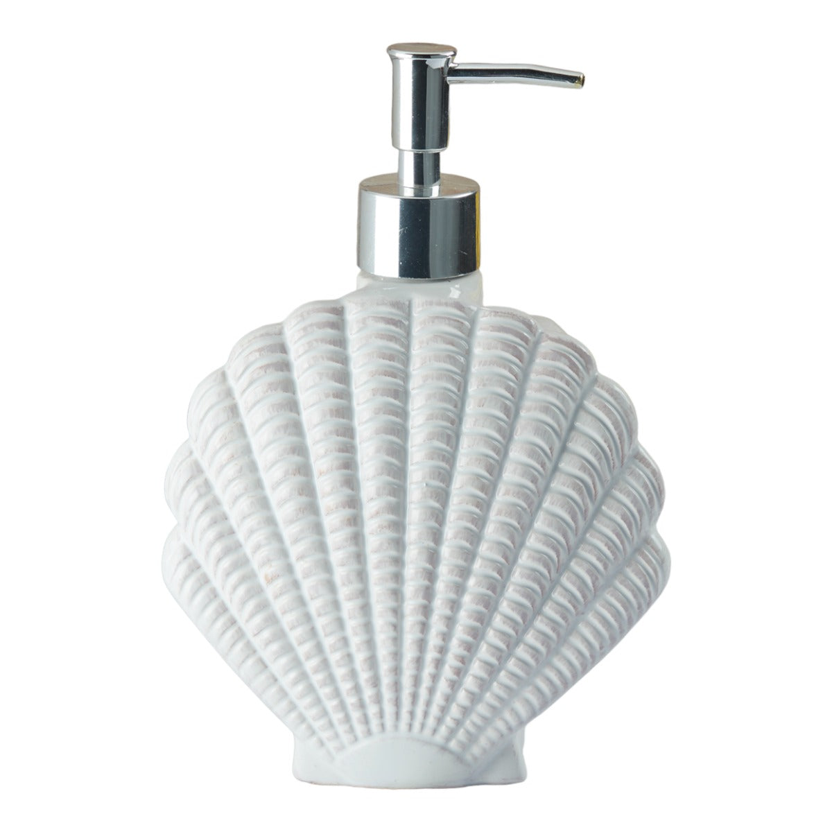 Ceramic Soap Dispenser for handwash for Bathroom, White, (Set of 1) (7963)