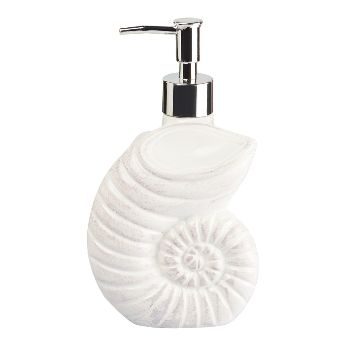 Ceramic Soap Dispenser for handwash for Bathroom, White (V-CSD-009-1)