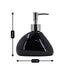 Ceramic Soap Dispenser for handwash for Bathroom, Black, (Set of 1) (7969)