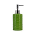 Ceramic Soap Dispenser handwash Pump for Bathroom, Set of 1, Green (7974)