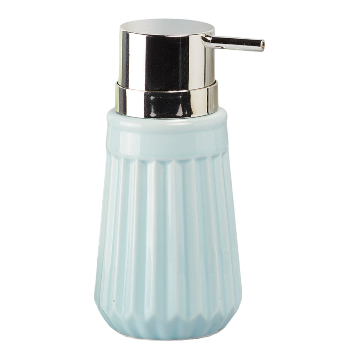 Ceramic Soap Dispenser for handwash for Bathroom, Blue, (Set of 1) (7980)