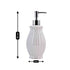 Ceramic Soap Dispenser for handwash for Bathroom, White, (Set of 1) (8004)