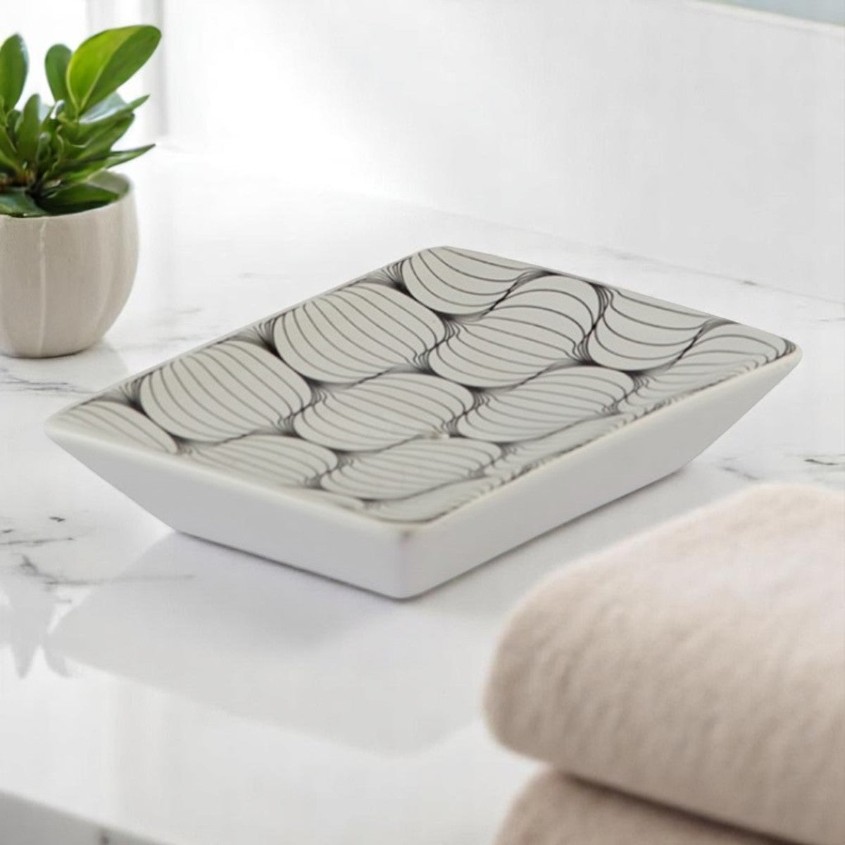 Ceramic Soap Holders, 1 piece (8064-SH)