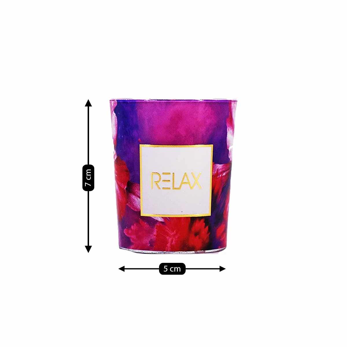 Soy Wax Scented Candle in Glass Jar (V-CANDL-001)