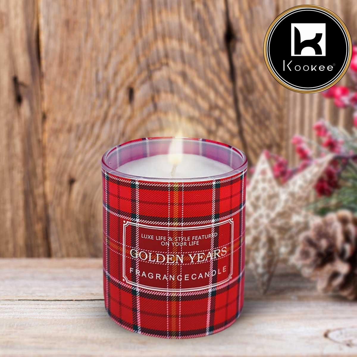 Kookee Scented Candles, Multi, ART08087