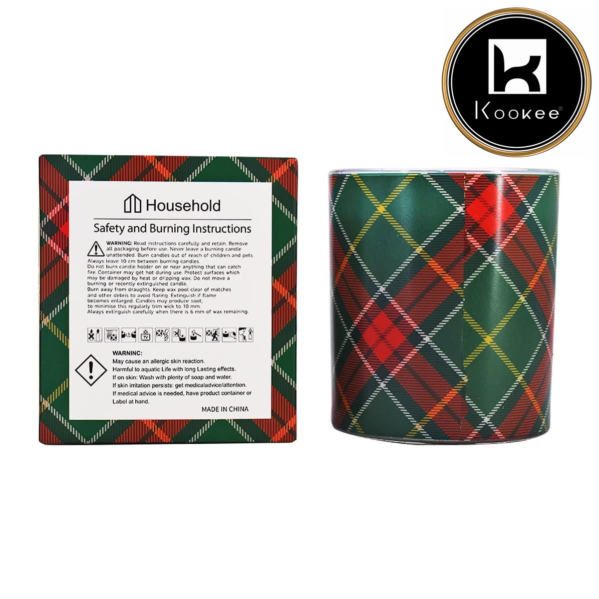 Kookee Scented Candles, Multi, ART08088
