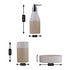 Ceramic Bathroom Set of 3 with Soap Dispenser (8132)