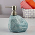Ceramic Soap Dispenser liquid handwash pump for Bathroom, Set of 1, Beige (7949)