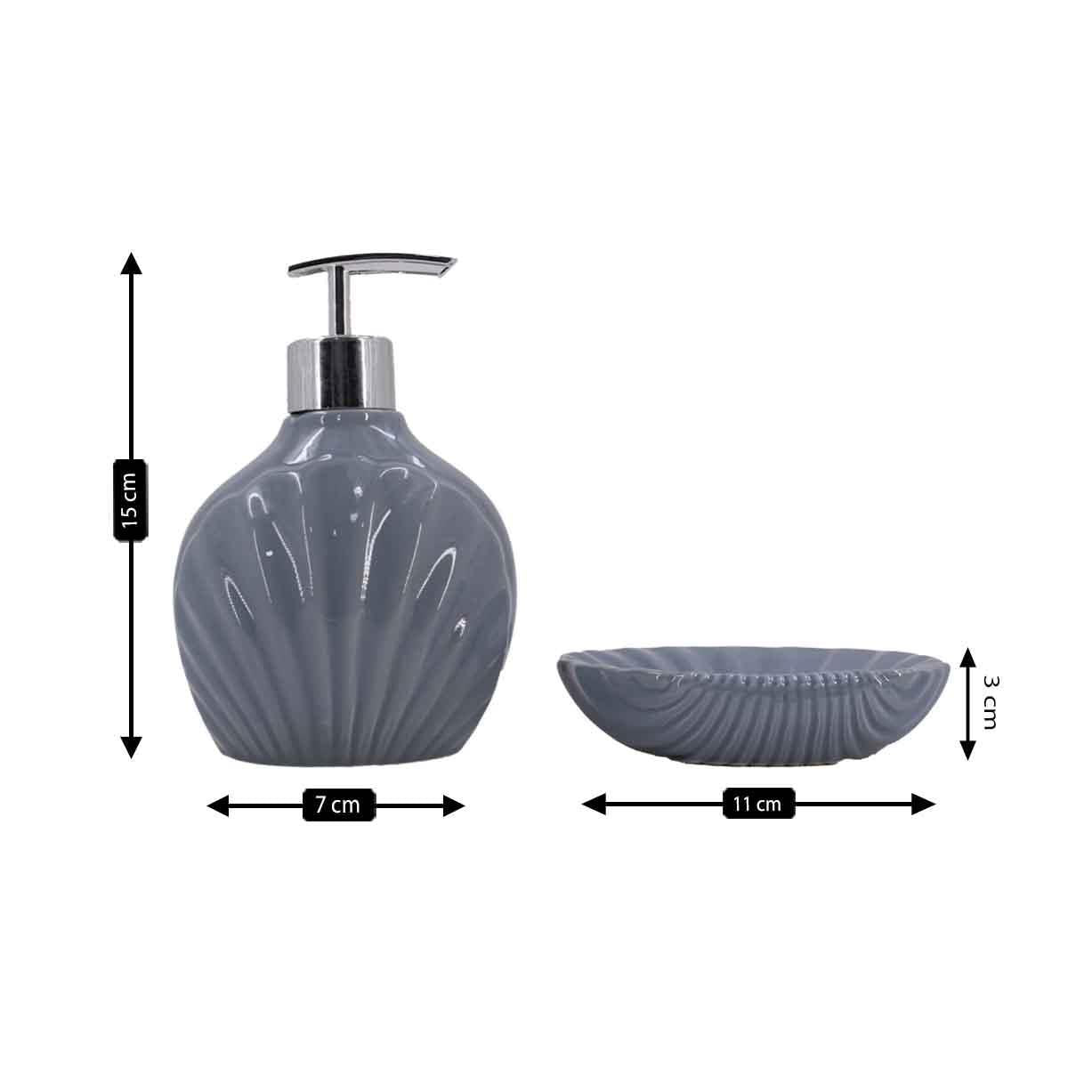 Kookee Ceramic Bathroom Sets, Blue, ART08180