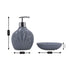 Ceramic Bathroom Set of 2 with Soap Dispenser (8180)