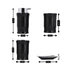 Ceramic Bathroom Set of 4 with Soap Dispenser (8244)