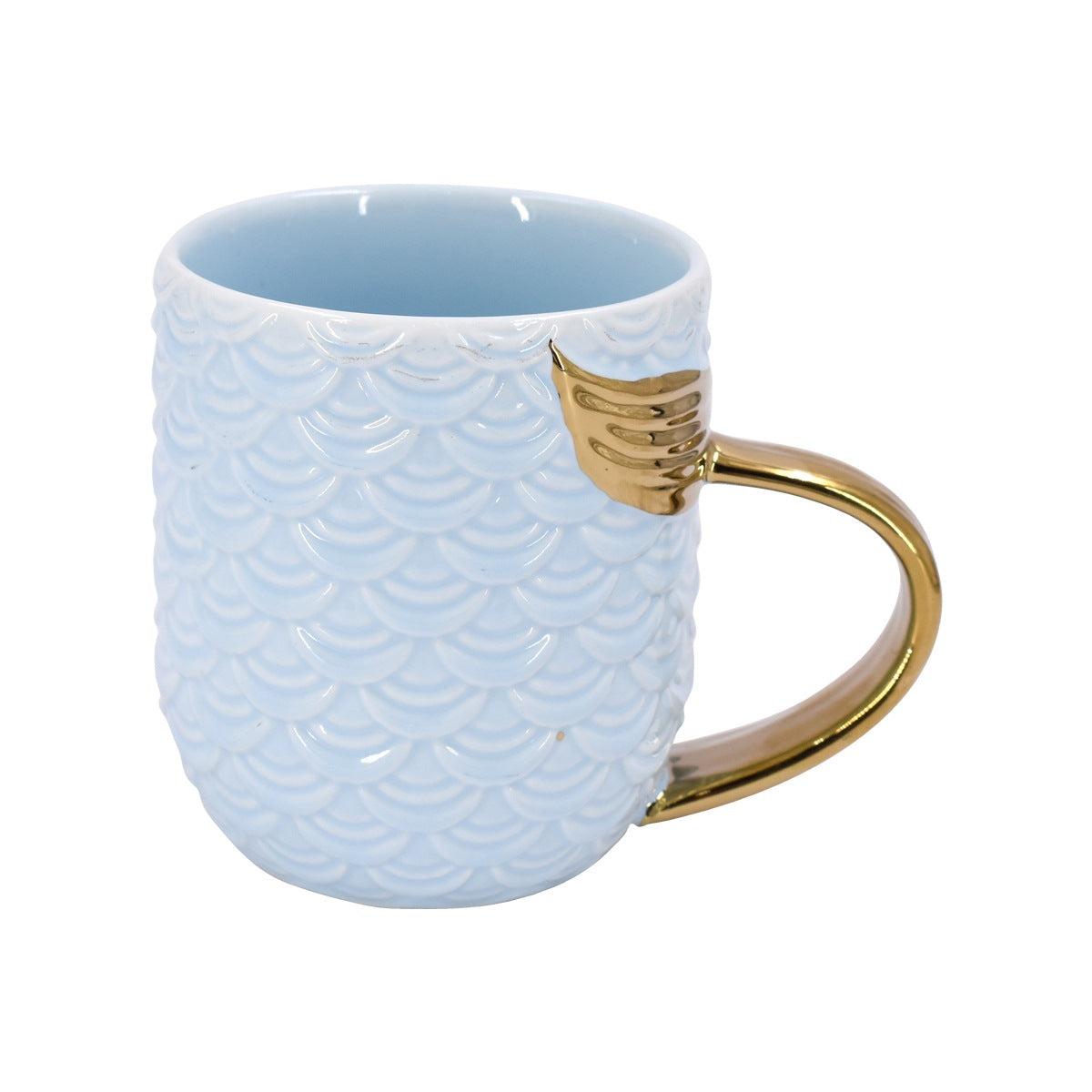 Fancy Ceramic Coffee or Tea Mug with Handle - 325ml (8054-B)