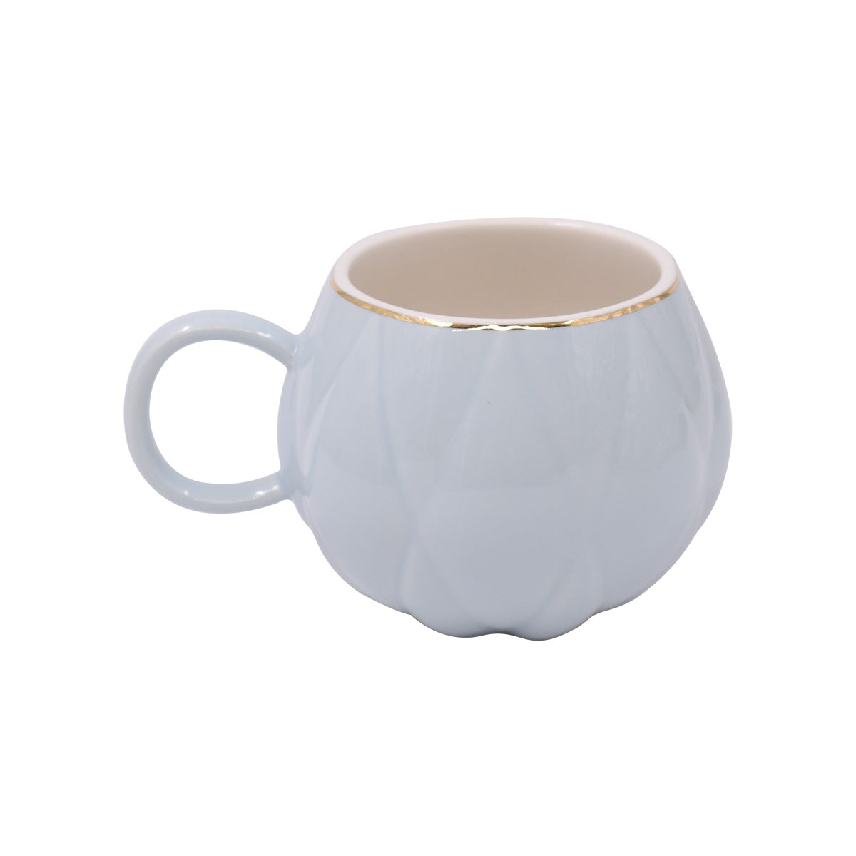 Fancy Ceramic Coffee or Tea Mug with Handle - 250ml (M-0770-A)