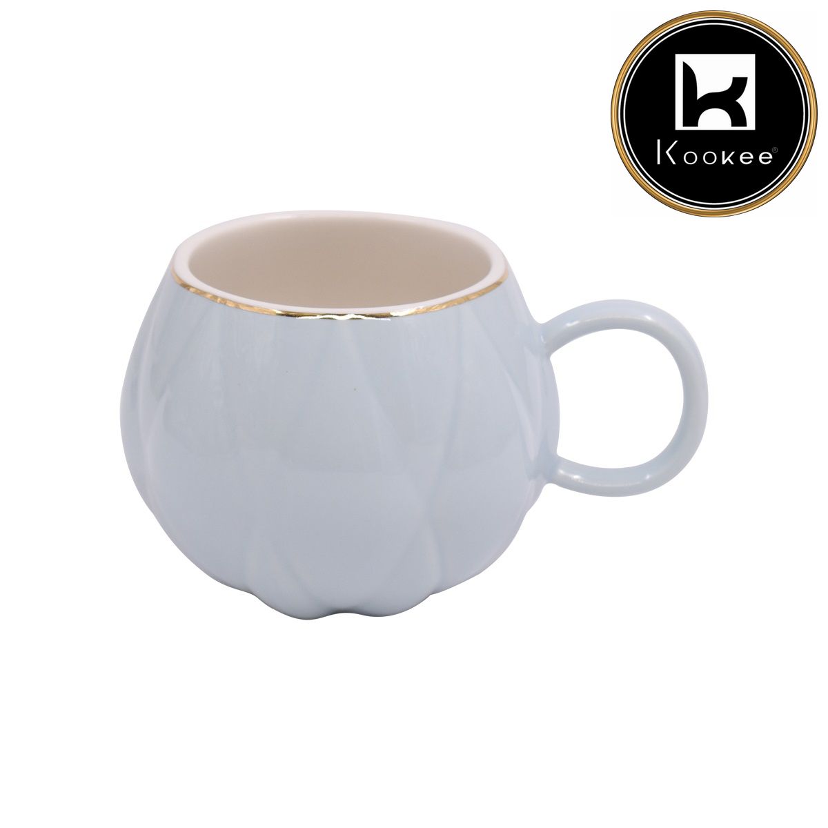 Kookee Fancy Mugs, Blue, ART08427