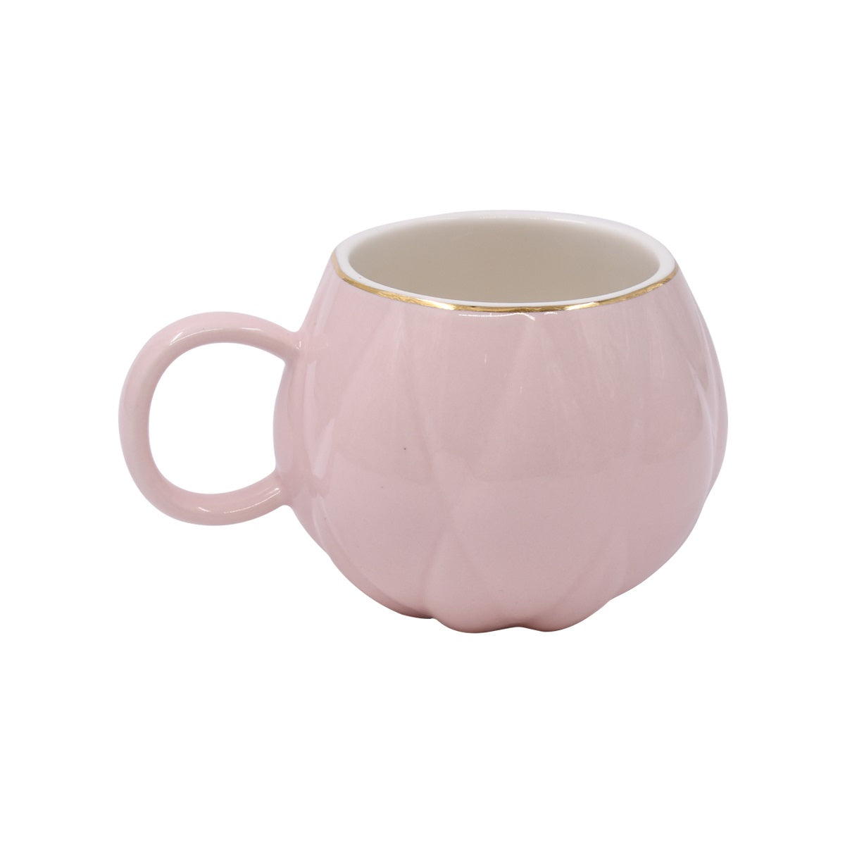 Fancy Ceramic Coffee or Tea Mug with Handle - 250ml (M-0770-D)