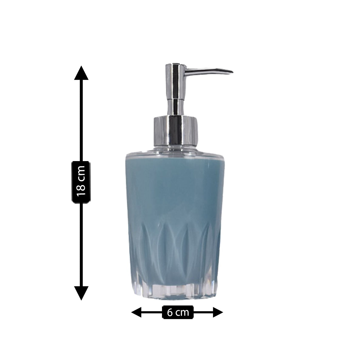 Acrylic Soap Dispenser Pump for Bathroom(8455)