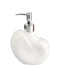 Ceramic Soap Dispenser for handwash for Bathroom, White , (Set of 1) (8462)