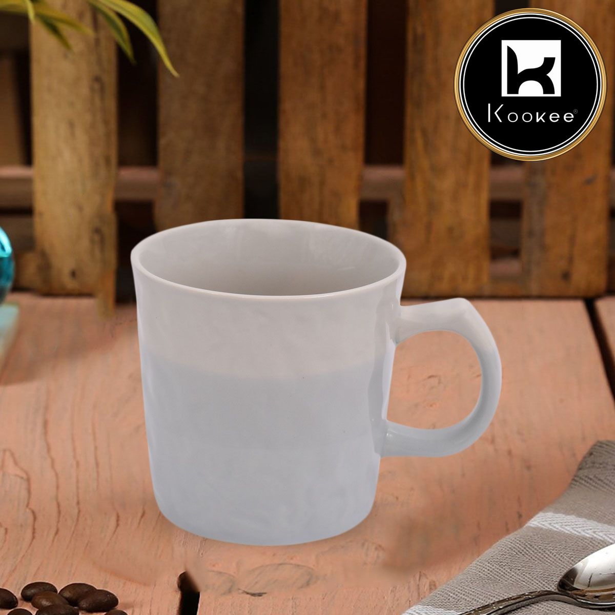 Kookee Plain Mugs, Multi, ART08466