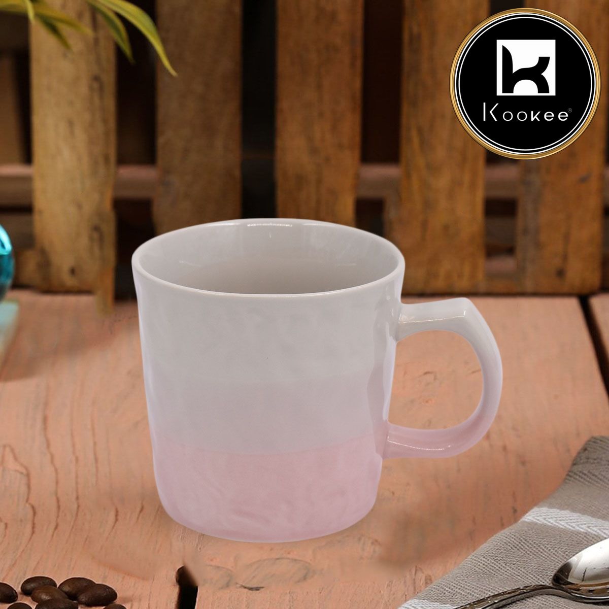 Kookee Plain Mugs, Multi, ART08467