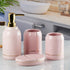 Ceramic Bathroom Accessories Set of 4 Bath Set with Soap Dispenser (8489)