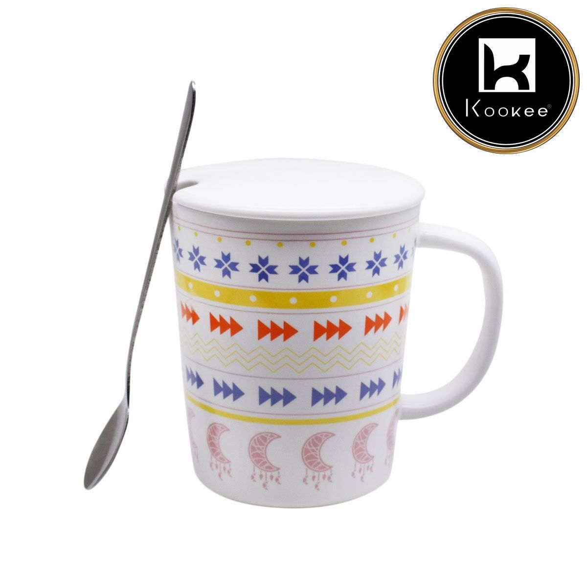 Kookee Fancy Mugs, Multi, ART08537