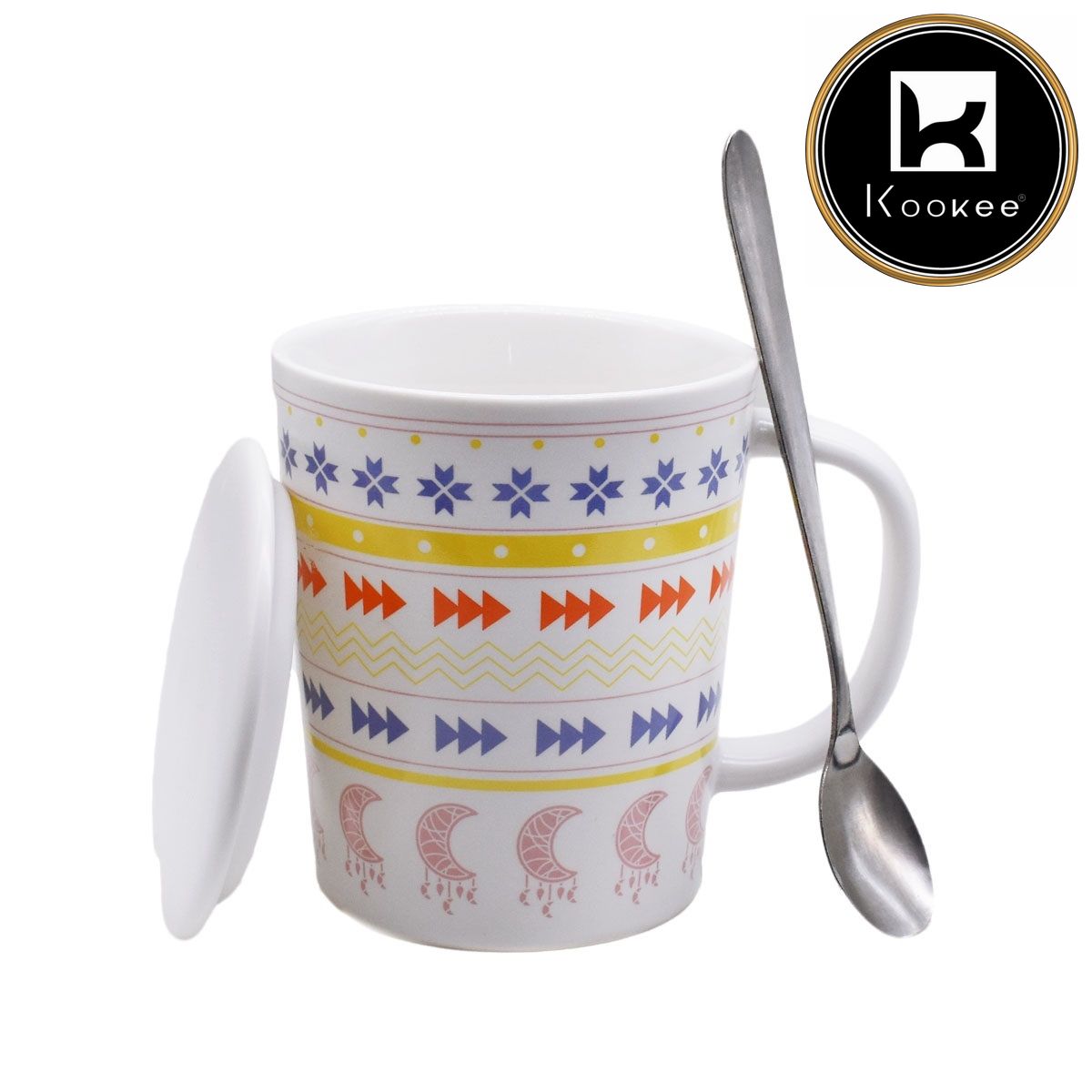 Kookee Fancy Mugs, Multi, ART08537