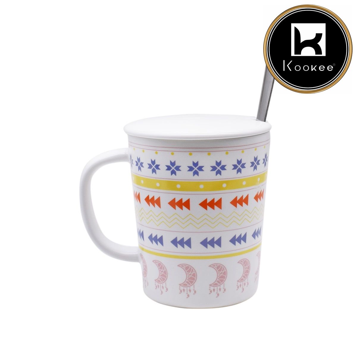 Kookee Fancy Mugs, Multi, ART08537