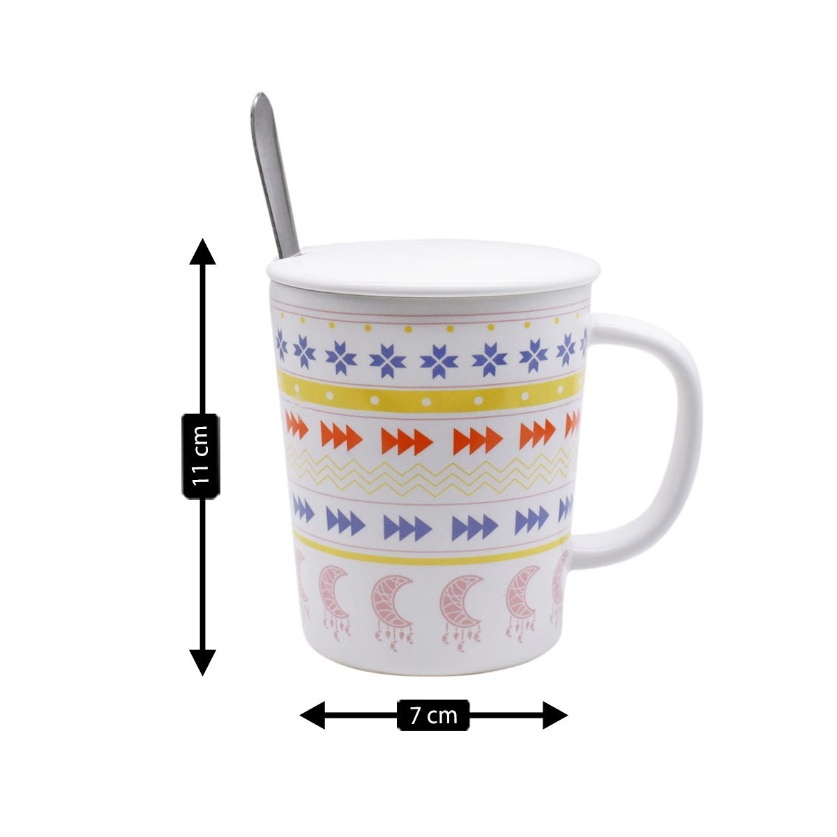 Kookee Fancy Mugs, Multi, ART08537