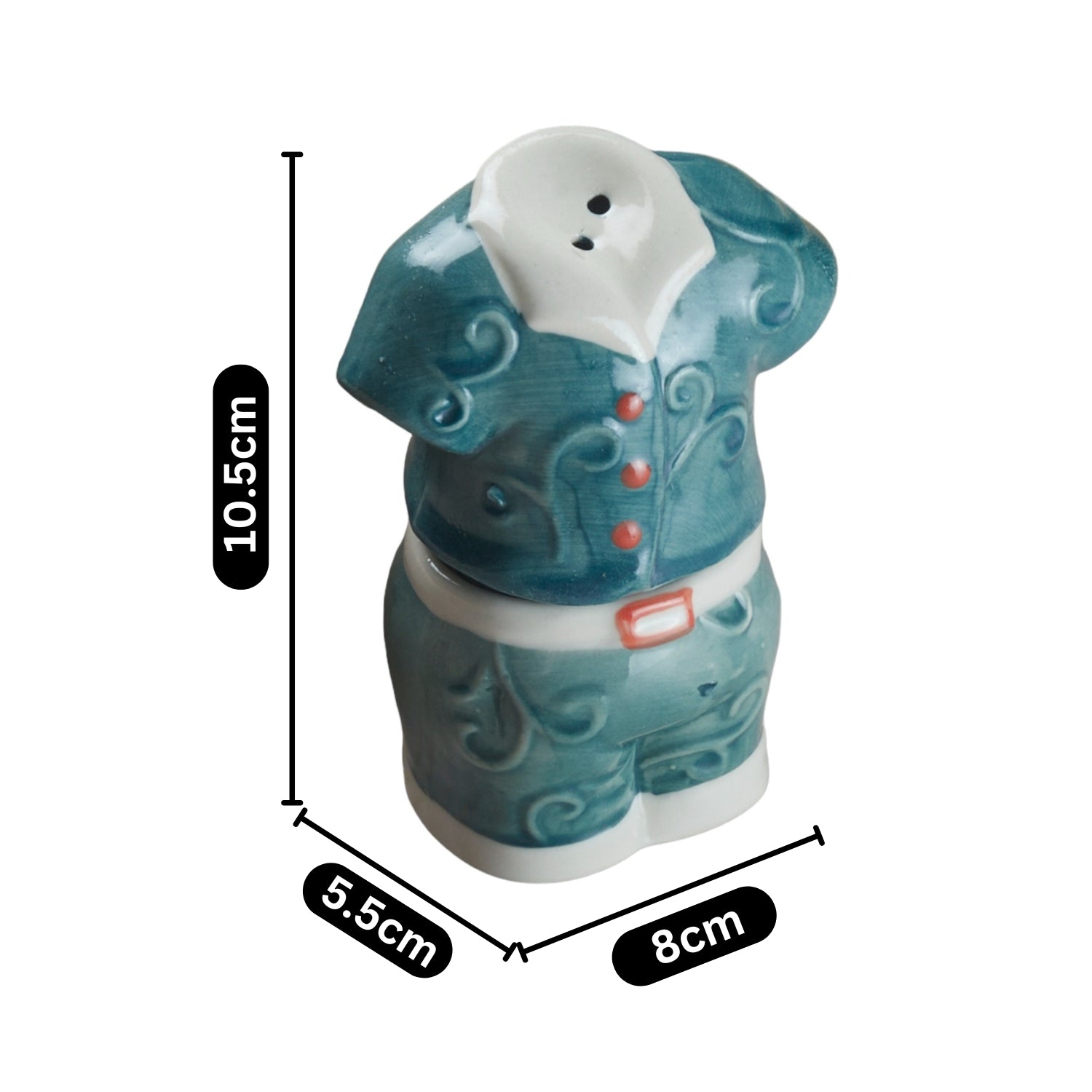Kookee Salt and Pepper Sets, Turquoise , ART08560