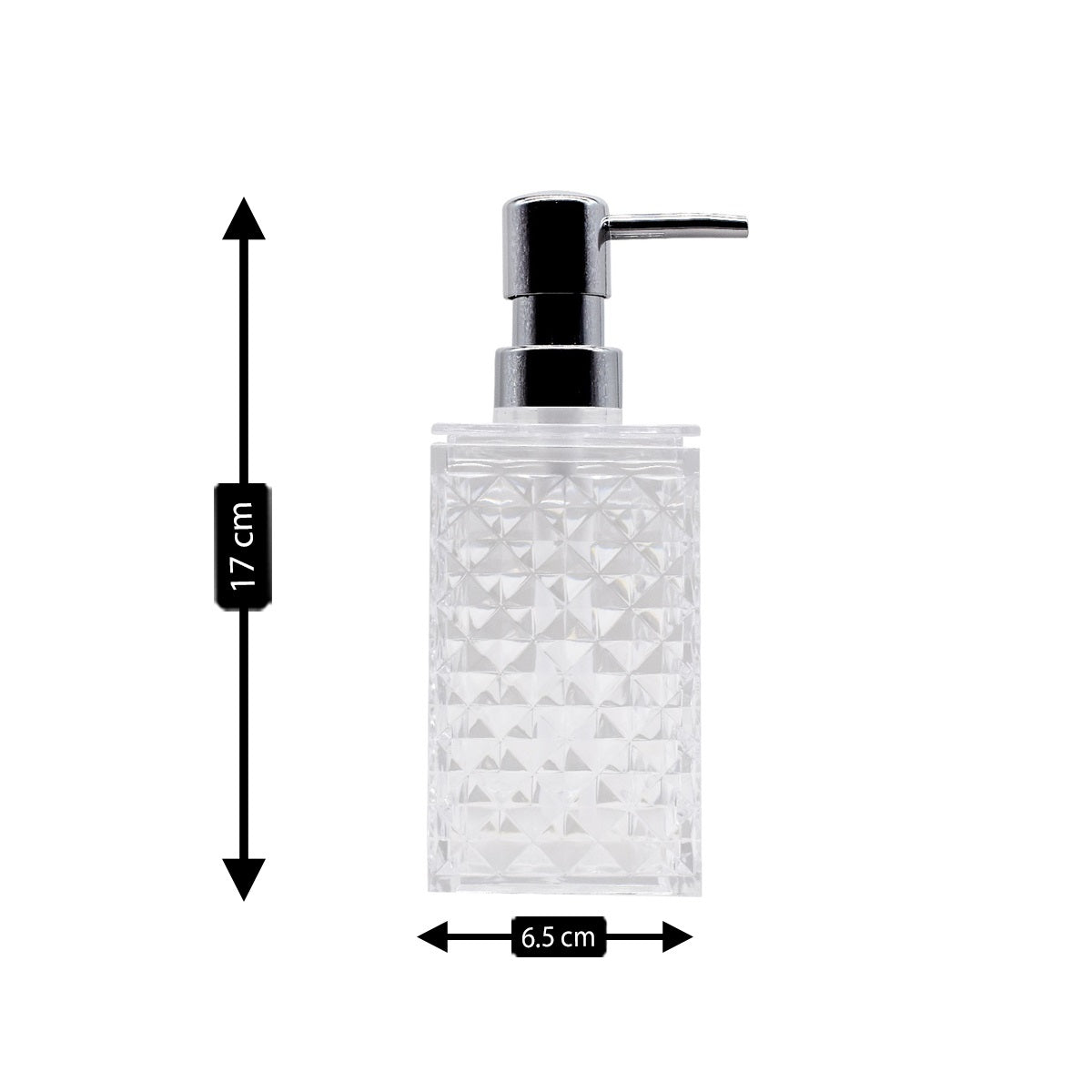 Acrylic Soap Dispenser Pump for Bathroom (8642)