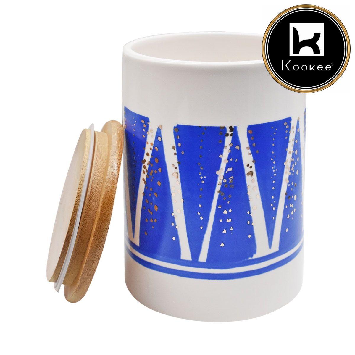 Kookee Canister Jars (Ceramic), Multi, ART08676