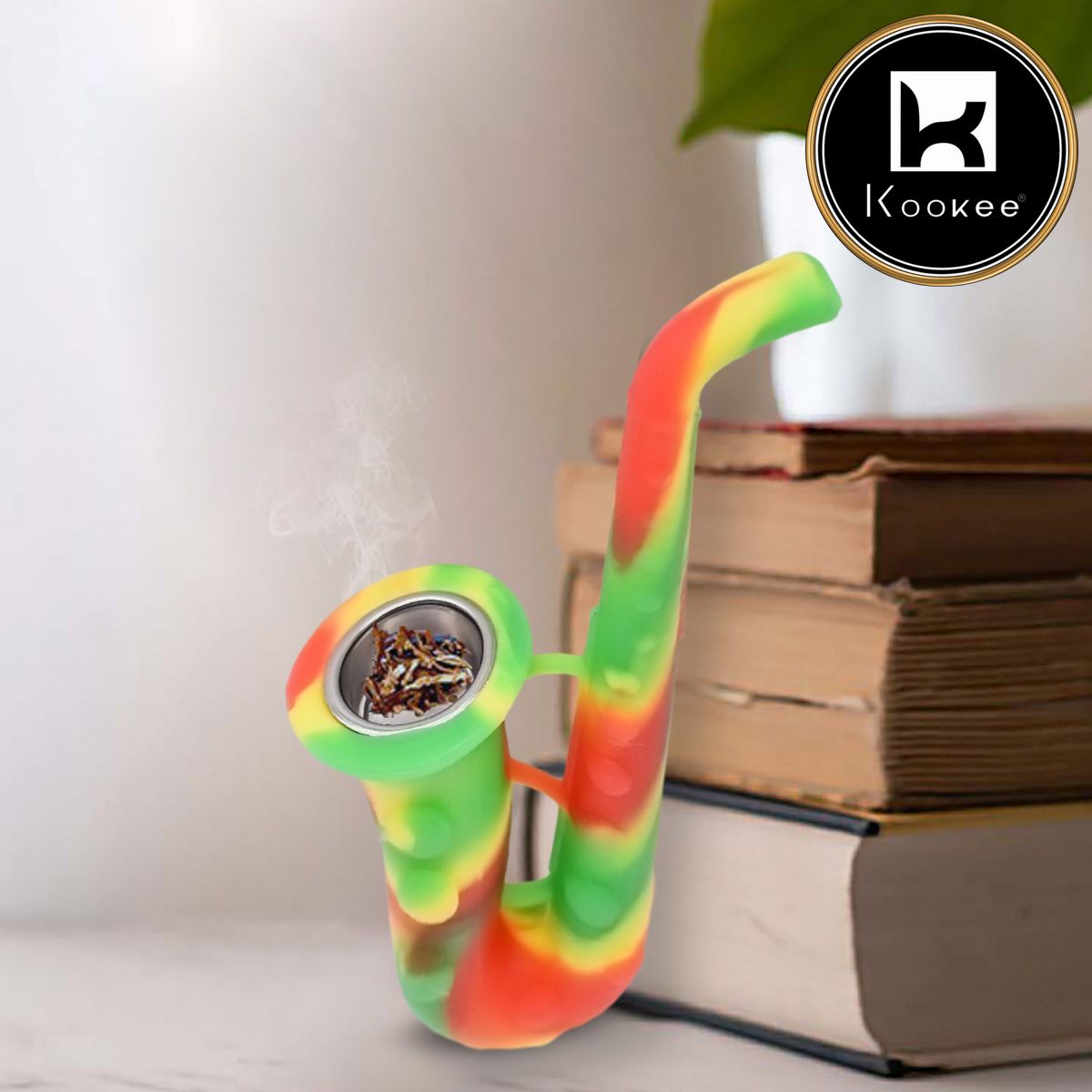 Kookee Silicone Pipes, Multi, ART08701