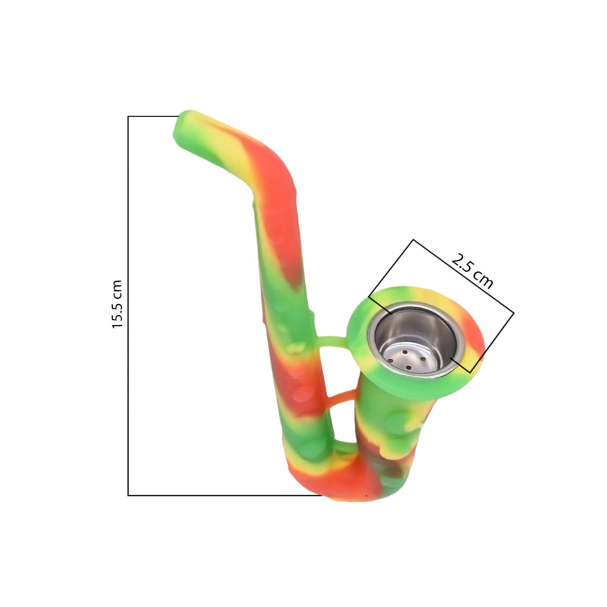 Kookee Silicone Pipes, Multi, ART08701