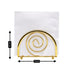 Metal Freestanding Tissue Paper, Napkin Holder & Office, Gold (8762)