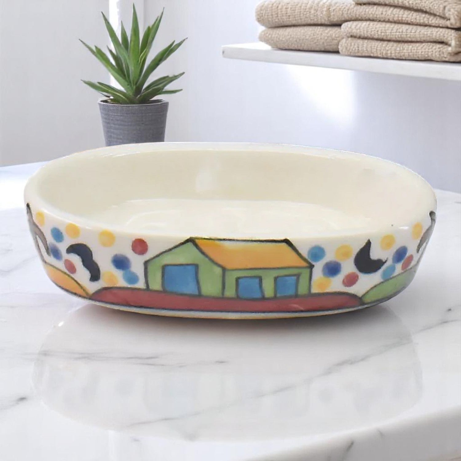 Ceramic Soap Holders, 1 piece (8958-SH)