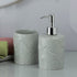 Ceramic Bathroom Set of 2 with Soap Dispenser (9607)