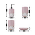 Ceramic Bathroom Set of 4 with Soap Dispenser (9634)