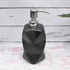 Ceramic Soap Dispenser handwash Pump for Bathroom, Set of 1, Black (9685)